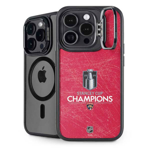NHL 2024 Stanley Cup Champions Panthers iPhone 14 Pro Kickstand Case